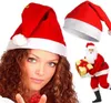 الحفلات عيد الميلاد قبعات سانتا كلوز ريد كاب الأطفال الرجال الرجال البالغين القبعات عيد الميلاد غير المنسوجة ديكور عيد الميلاد cosplay الدعائم الاحتفال 5315409
