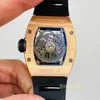 Designer mechanische Uhren Luxus -Männer -Uhren Sportwachen Serie RM 029 Automatische Mechanical Watch Swiss World Watch Person Milliardaire Entry Ticket