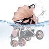 Kinderwagen# 0-3-jährige Baby Kinderwagen High Landscape Bidirectional Folding Multifunktional neuer Einzelknopf Q240429