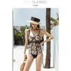 2020 new sexy embroidery one-piece swimsuit women sexylady swimsuit bikini