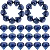 Speicherflaschen 500pcs 5g/5ml leer klare Royalblau -Jars Diamant -förmige kosmetische Proben Topf mit Deckel nachfüllbarer Kosmetikcreme