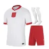 Jerseys Lewandowski Home Soccer Poland 2024 Away 24 25 Polska National Team Milik Piszczek Piatek Grosicki Krychowiak Zielinski Football Shirt Kit Men