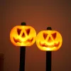 Dekoracje Halloween Jackalantern Solar Energy Lampa ładunek na zewnątrz Wodoodporne ogrodowe podwórko krajobrazowe dekoracja lampa dyniowa lampa dyniowa