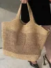 ICARA maxi bolsa de sacola bolsa de designer feminino Bola de luxo Raffias Bolsa de palha bordada à mão Bolsa de palha de alta qualidade Tootes de grande capacidade Bolsa de bolsas de ombro