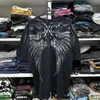 T-shirty męskie spersonalizowane nowe harajuku retro hip hop czaszka Wzór Extra duży koszulkę Y2K krótkie rękawy Gotyc Universal Clothing Street Twearl2404