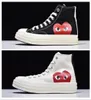Classic Mens Commes des Garcons Play Chuck 1970 Casual Shoes Ace For Girl Tayler Vulcanie Sneakers Boy Skateboard Womens Skat8884012