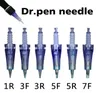 50pcs Dr Pen A1 Needles Cartridges Tips For Auto Electric Derma Pen Micro Needle Cartridge Roller Replacements Skin Care Nano nee2059570