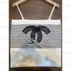 Designer Women's Tshirt New Striped Girl Suspende