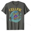 メンズTシャツセルFIE面白い科学生物学教師TシャツTS TS割引カジュアルコットンメンズトップTシャツカジュアルT240425