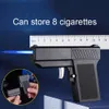 Ny leksakspistolmodell lättare kan delas upp cigarettfodral eld vindtät pistoländare