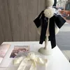 Bow Ties gül çiçek kravat broş flama tüy aksesuarları kolej tarzı el yapımı mücevherler İngiliz Kore takım elbise gömlek yaka çiçekleri