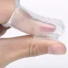 Tänder mjuk gummiborste med lådan silikon finger tandborste massager för baby spädbarn rengöring tandborste träning grossist praktisk ll