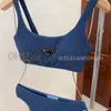 Sweetwears de maillot de bain à lanières sexy Set à la main-d'œuvre Bikini Bikini Set Triangle Designer Dames Split Swimming Suif