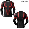 Anime Jujutsu Kaisen 3D Print Compression Shirts For Men Gym Running Workout Fitness Undertröja Athletic Quick Dry T-Shirt Topps 240428