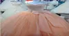 Şeftali Tül Tatlı 16 Elbise Quinceanera Elbiseler Köpüklü Pullu Korse Zemin Uzunluğu Sevgilim Gerçek Görüntü Balyosu Balo Elbisesi FO8236275