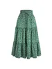 Skirts Flower pleated layered hem brushed skiing spring/summer womens casual skiingL2429