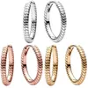Stud Earrings Original Rose Golden Shine Moments Small Charm Hoop Earring For Women 925 Sterling Silver Wedding Gift Europe Jewelry