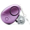 Alarm osobisty bezpieczny dźwięk awaryjna samoobrona bezpieczeństwa alarm brelokowy LED LED LASHTlight dla kobiet dziewczyn
