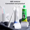 Set da 1/2pcs multifunzione del dentifunzione del dentifricio manuale del dentifricio Squeezer Easy Plastic Plastic Dispenser Accessori per il bagno