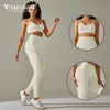 Женские спортивные костюмы Vnazvnasi 2 Pcs Sportswear Спортивная одежда для спортивной одежды для женских фитнес -сет