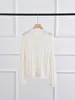 Women's Knits Linen Women Single Sfritto Magli di perline di perline sciolta Female Casual Female Sungola solare a maglia