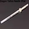 50st X 3F Permanent steriliserad makeup blandade tatueringsnålar Nålkåpor för Dragon Tattoo Machine 8496621