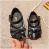 Tênis sapatos de princesa crianças bebês garotas moles-solar garotas garotas de prato pano solteiro 0 3 anos de idade sandálias de arco que gota de maternidade otuvn