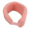 Подпорная опорная защита шейка шейки матки розовая высокая эластичная губка 4D Структура плотности для помещений
