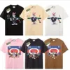 Tops Mens Designe T-shirts dessin animé lapin imprimé Tshirt t-shirts Designer Vêtements de sport hommes t-shirts