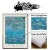 Skandinavische Klassiker Vintage Wall Art Claude Monet abstrakte HD -Leinwand -Poster -Drucke Home Schlafzimmer Wohnzimmer Dekoration 240424