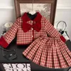 Sets de ropa Diseño Invierno para niñas para niñas de invierno Cabalde de algodón acolchado Cabaladas de algodón 2 PCS Trajes para niños Roupas Menina 2-9 Conjunto Rupa de