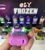 100% authentique OLY FROZEN 6500 Puffs Dispost Vape Vape 10 saveurs Vape Bar Mesh Coil 500mAh Type-C 14ML CARTRIDGES PRÉFILLÉES POD 0% 2% 5% E Cigarette VS Bang 8500 12K 15K 18K