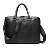 Mis de valeur Mencase Men Men de l'ordinateur portable Business Man Grand Capacité Enseignant Executive Sac Sac côté messager coréen