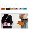 Draw String Women Averarm Bag Glossy PU Leder Party Handtaschen glänzende einfache lässige Mode Frau Exquisites