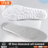 Accessoires Sport Insols For Shoes 4D Shock Absorptie Dodorant Ademende kussen lopende inlegzolen voor voeten man vrouwen