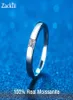 Bagues de mariage CERIED 03CT Princesse Cut Engagement Ring Lab Lab Diamond Bands Simple Unisexe Bridal Set Couple 2303035493242