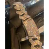 Hip Hop Jewelry Moissanite Chain Prong Men Necklace Luxury 925 Silver Vvs Moissanite Cuban Chain