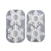 Velas Natal Snowflake Veller Silicone molde o Silicone