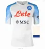 22/23 Napoli Maradona Soccer Jerseys 2022 Halloween Away Hamsik Mertens Insigne Maillots de Foot Shirt H. Lozano Fabian Zielinski Football Uniform