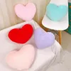Poduszka futrzane serce miękkie poduszki do domowej dekoracji sypialni puszysty rzut świąteczny pokój kochaj kobiety