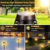 Decoraties 12led Solar Flame Light Outdoor, waterdichte 12leds Torches Landscape Lamp voor openbare binnenplaats tuinwerf, Halloween Decorations