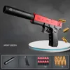 Pistolets pour enfants pour enfants pistolet pistolet soft simulation boy girl pistol 1911 glow-in-the sombre gun gun cadeau familial jeux t240428