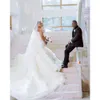 بالإضافة إلى Aso Ebi Oct ArgiC Size Ivory Mermaid Weddered Heeded Sequed Lace Bridals Dress Zj033