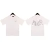 Camisetas masculinas AM-089 Designers masculinos Camisa amirir Moda Loose Tshirts Tees Tops
