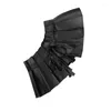 Ceintures cool fausse jupe ceinture de ceinture de ceinture de taille ajusté corset coucher manteau tauffe