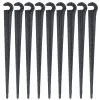 Kits Scrycle 50200x Jardín 1/4 pulgada Ctype Hook Support Support Stakes Stall Stid 4/7 mm Riego de riego Riego de goteo invernadero