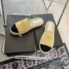 Fisherman Schuhe Frau gesteppt Espadrilles Pantoffeln gesteppt Flats Slide Women Oxfords Tories Sandal -Doppel -Turnschuhe Femme Designer -Ladung