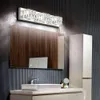 Zuzito 6 lichten badkamer ijdelheid licht led kristallen ijdelheid verlichting over spiegel wit licht (6000k) - elegant en modern armatuur voor het vergroten van je ruimte