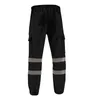 Pantalon pour hommes Sweat Sweat Reflective dépouillé de survêtement