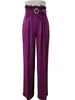 Stage Wear 2024 Woman High Waist Dance latino pantaloni dritti sala da ballo moderna Y0357B